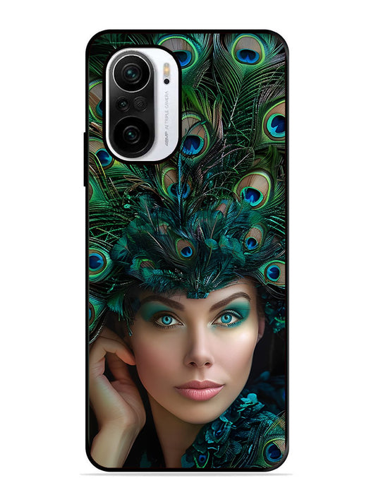 XIAOMI MI 11X 5G Girl with peacock feather Crown