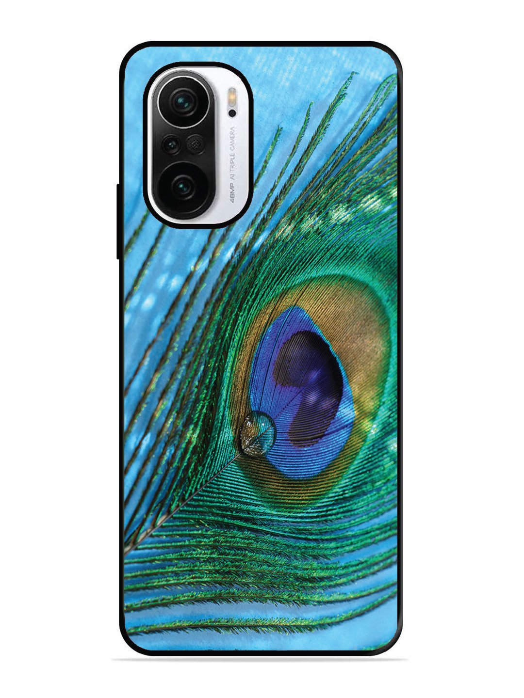 XIAOMI MI 11X 5G A drop on Peacock Feather