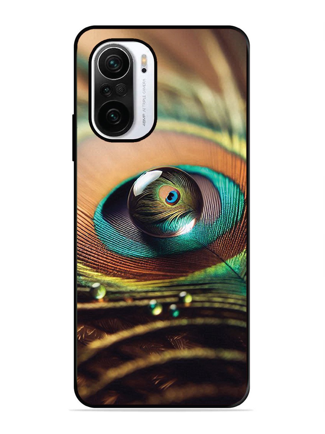 XIAOMI MI 11X 5G Water Drop On Peacock Feather