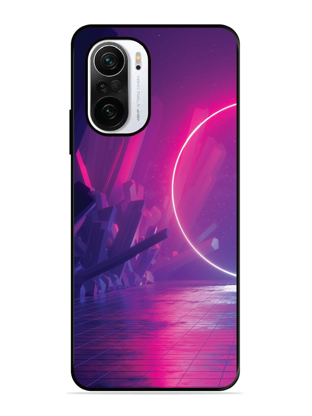 XIAOMI MI 11X 5G abstract with Neon Light