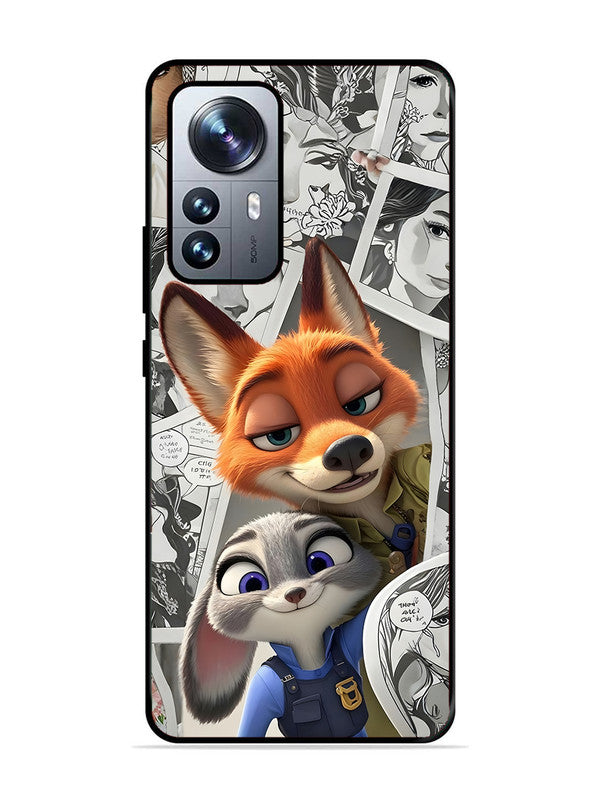 XIAOMI MI 12 Pro 5G Cute Nick wilde and judy hopps
