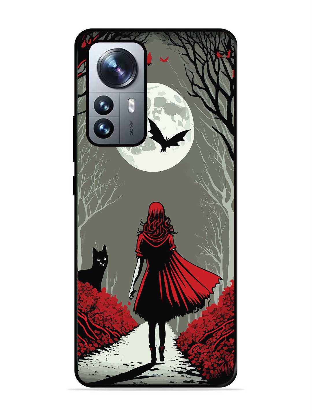XIAOMI MI 12 PRO 5G Scarlet Girl in Red Forest