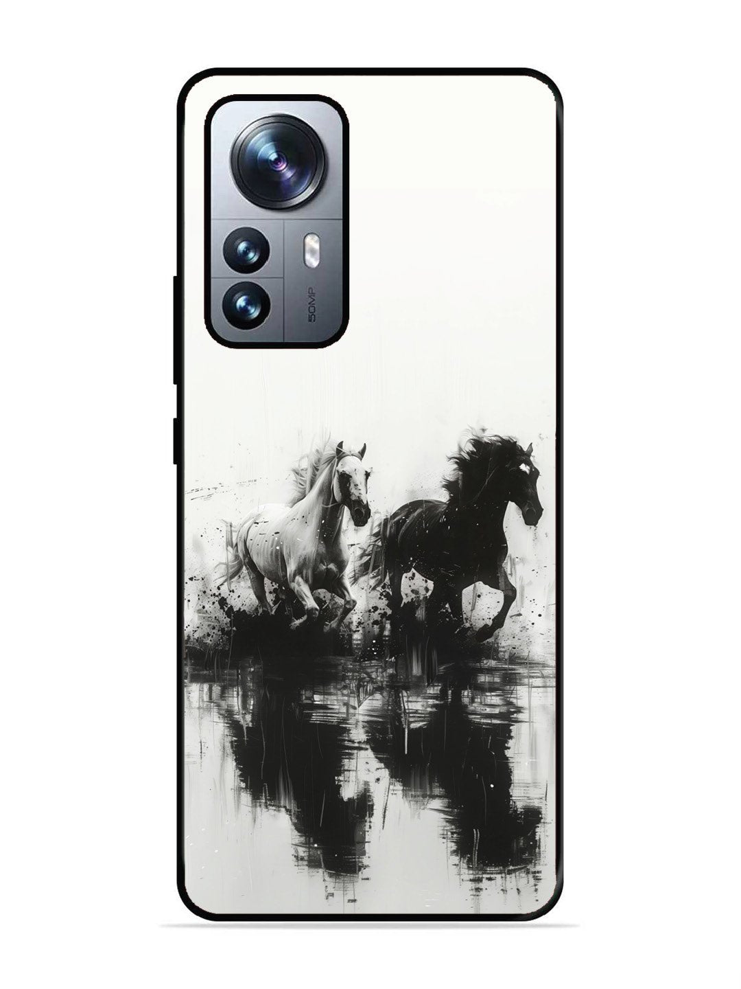 XIAOMI MI 12 PRO 5G Black & White Horse