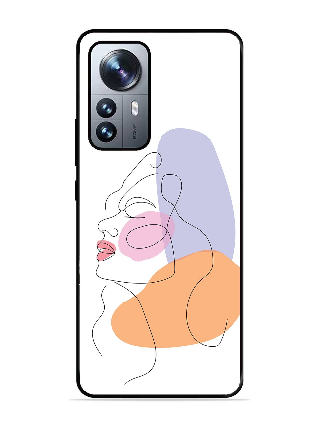 XIAOMI MI 12 PRO 5G Line Art Girl Face