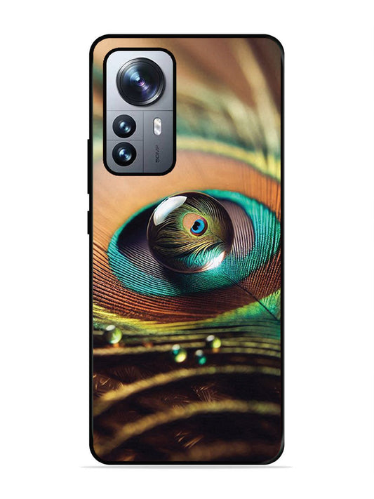 XIAOMI MI 12 PRO 5G Water Drop On Peacock Feather
