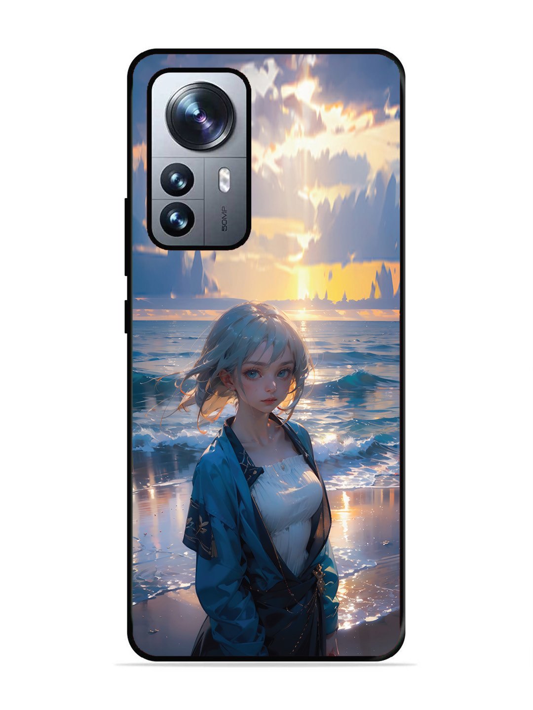 XIAOMI MI 12 PRO 5G Anime Girl Beach Ocean Waves