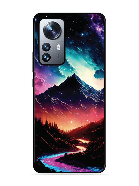 XIAOMI MI 12 PRO 5G mountain-valley-Colorful-cloud-at-night