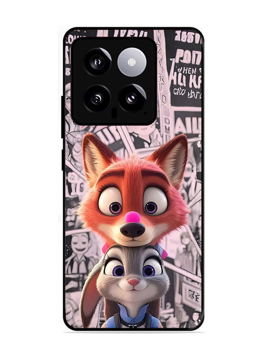 XIAOMI MI 14 5G Cute Nick wilde and judy hopps 2