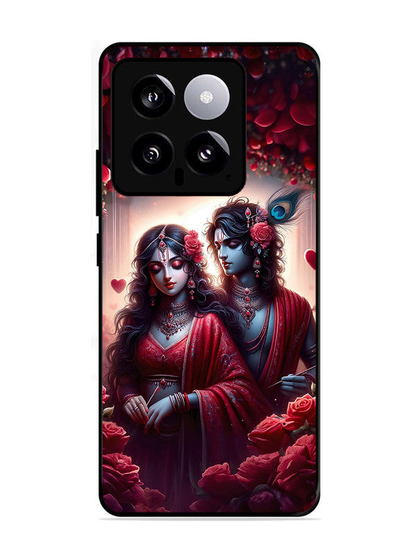 XIAOMI MI 14 5G Couples in Red theme like Radha Krishna