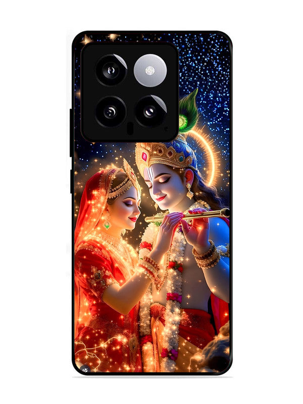 XIAOMI MI 14 5G Radha Krishna posing with flute