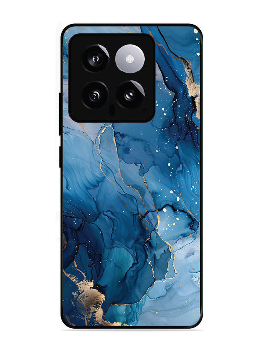 XIAOMI MI 14 5G Oceanic Pattern with Golden Sprinkles