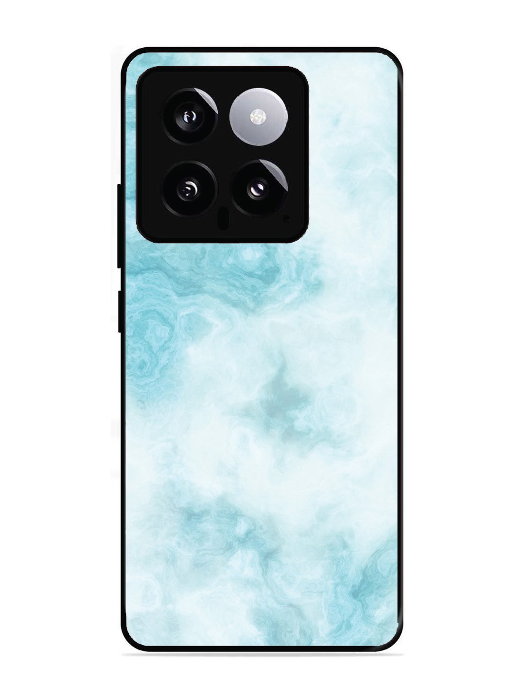 XIAOMI MI 14 5G Light Blue with White Ocean Marble
