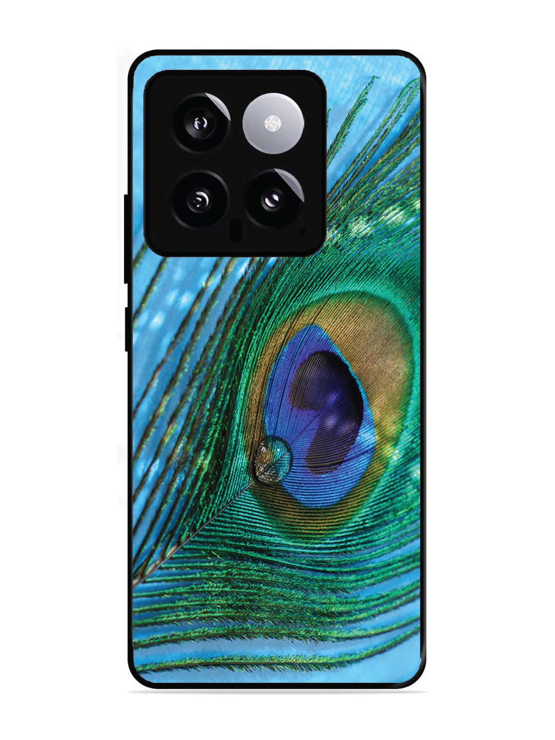 XIAOMI MI 14 5G A drop on Peacock Feather