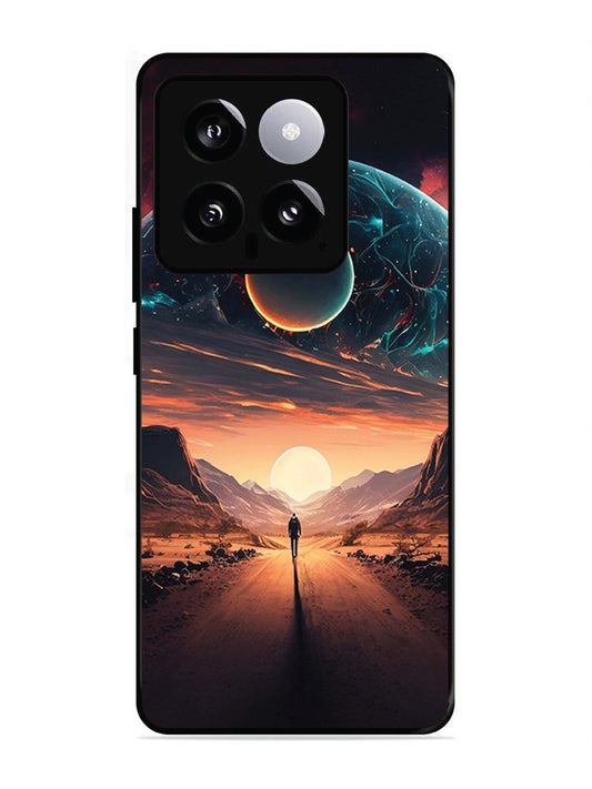 XIAOMI MI 14 5G Sunset with space scene