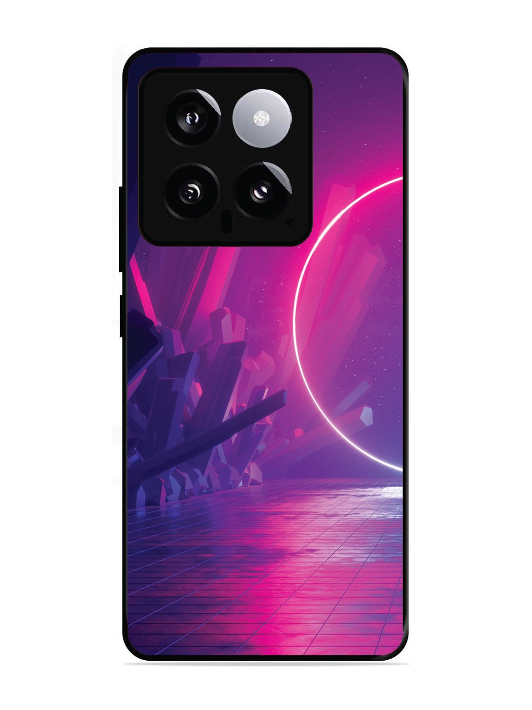 XIAOMI MI 14 5G abstract with Neon Light