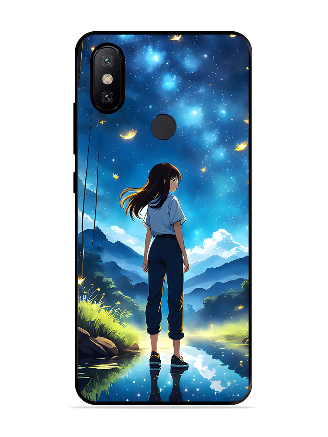 XIAOMI MI A2 Girl In Beautiful Forest