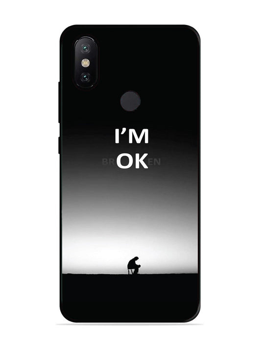 XIAOMI MI A2 I'm Broken A man on Chair Alone