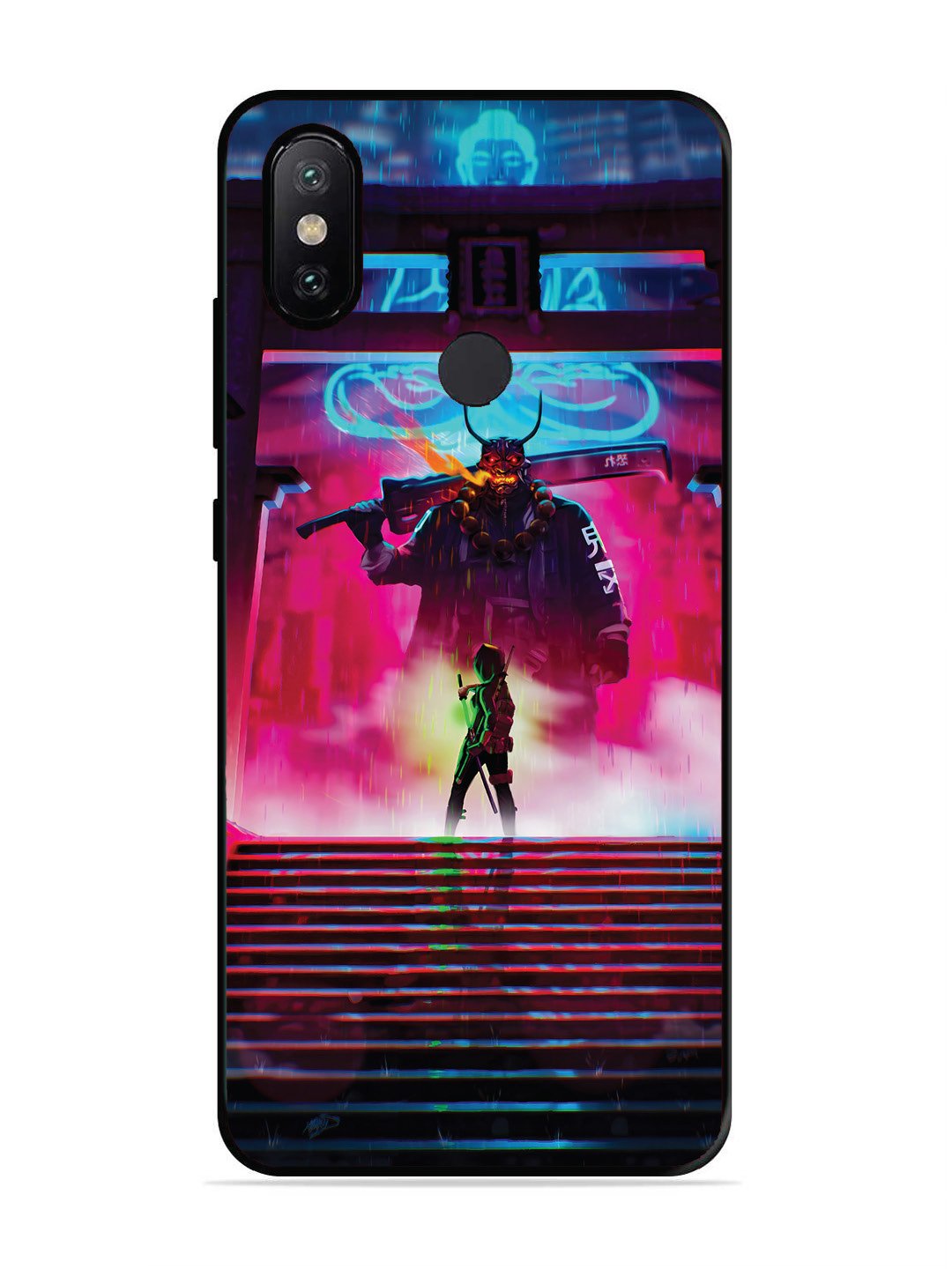 XIAOMI MI A2 Cyberpunk Yokai Monster