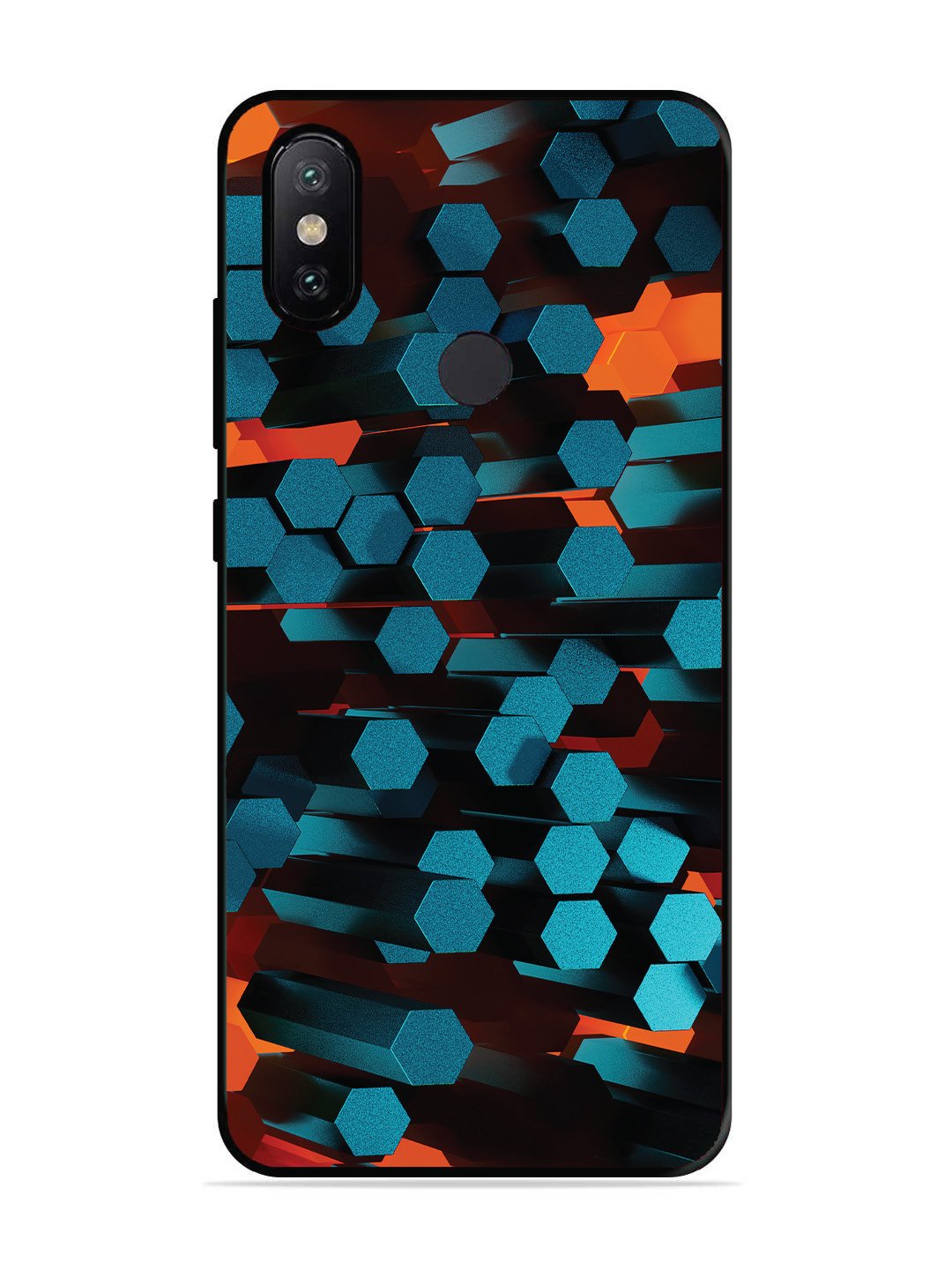 XIAOMI MI A2 Hexagon 3D Abstract