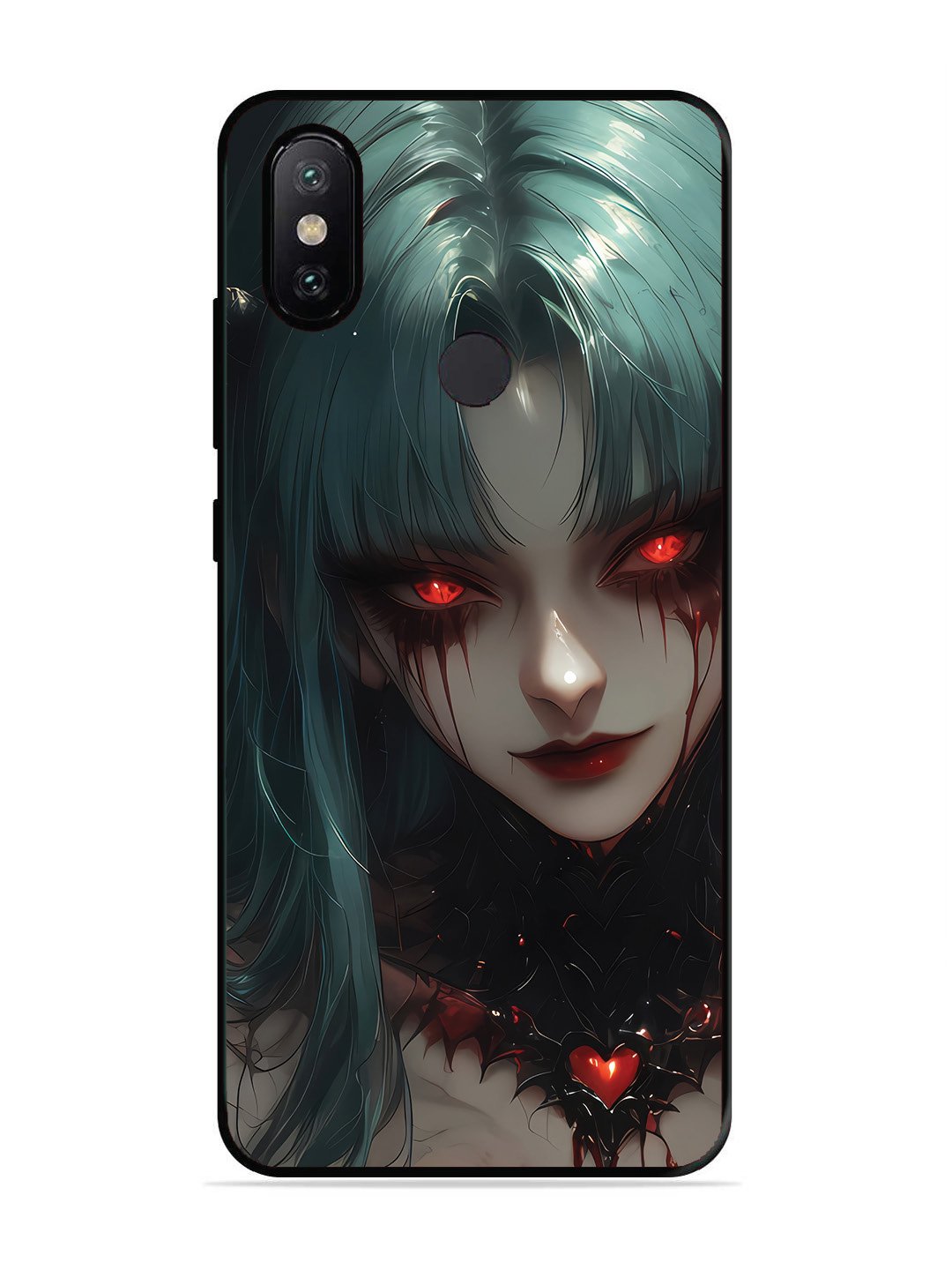 XIAOMI MI A2 succubus-demon-anime-girl-red-eyes