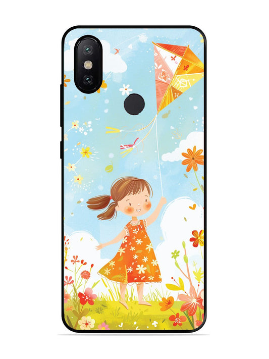 XIAOMI MI A2 Little Girl Kite Flying