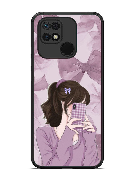 XIAOMI Redmi 10 Pinky Girl taking selfie