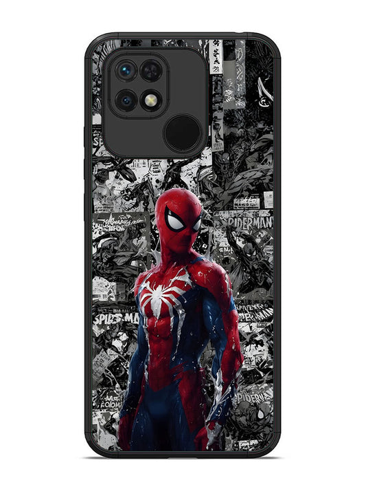 XIAOMI Redmi 10 Spiderman Highlighted on News Paper