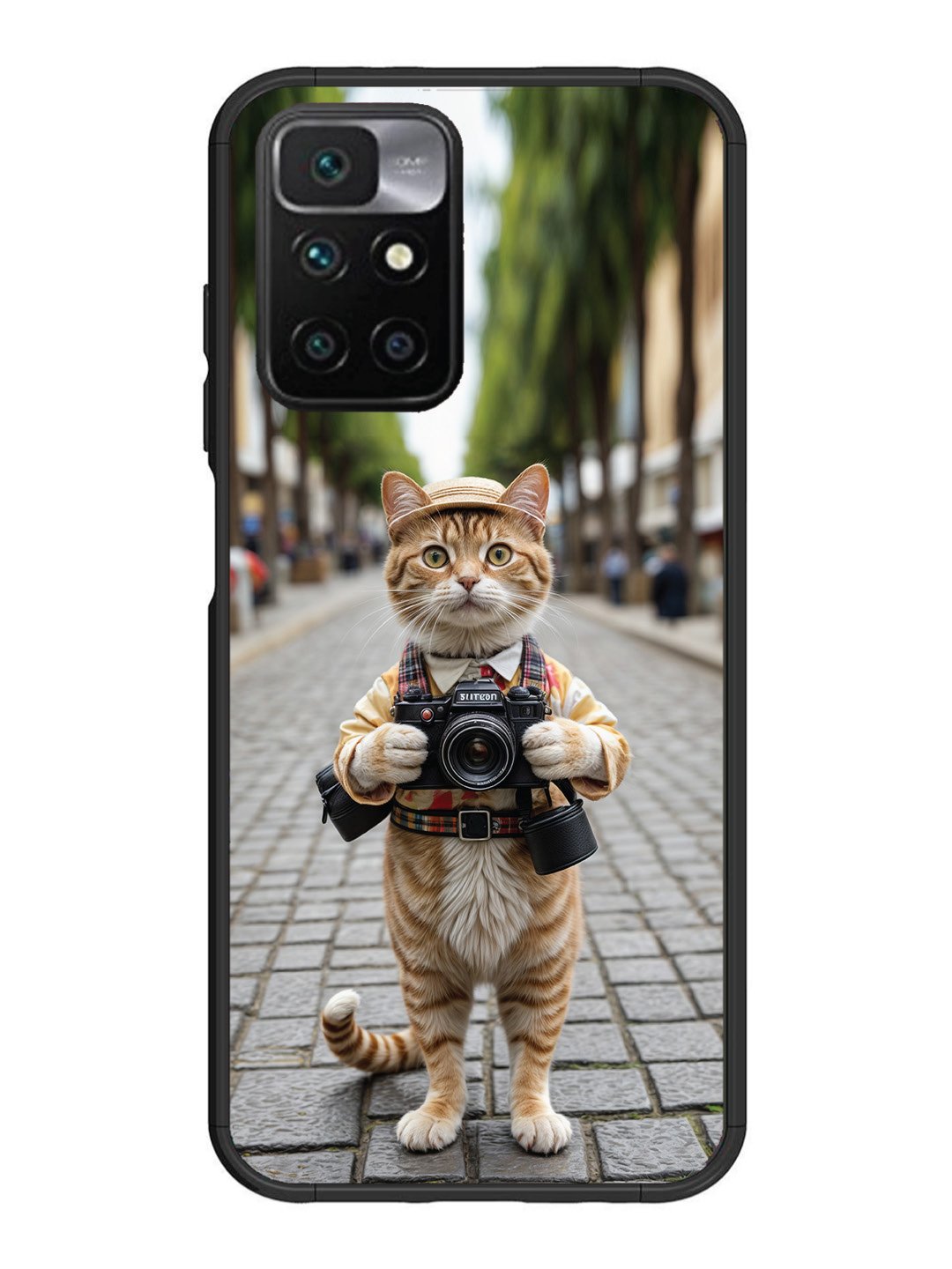 Xiaomi Redmi 10 Prime Cat as Cameraman