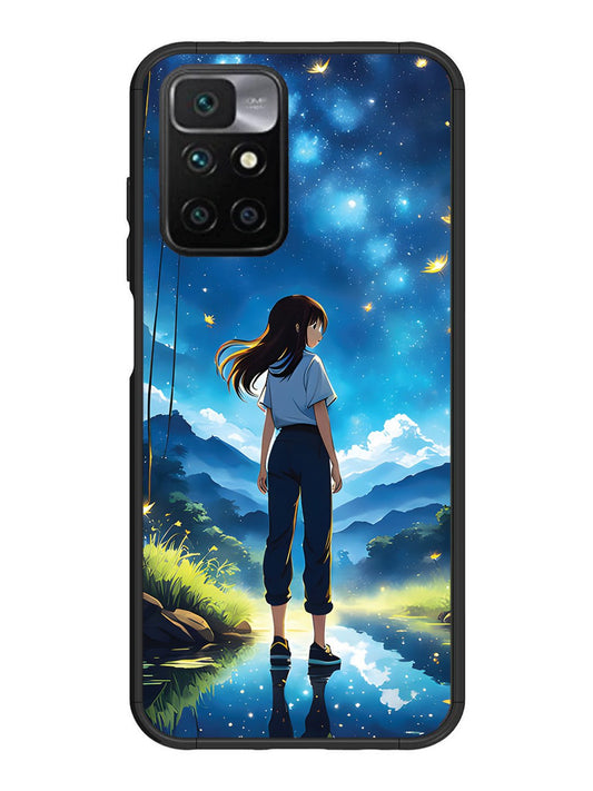 Xiaomi Redmi 10 Prime Girl In Beautiful Forest