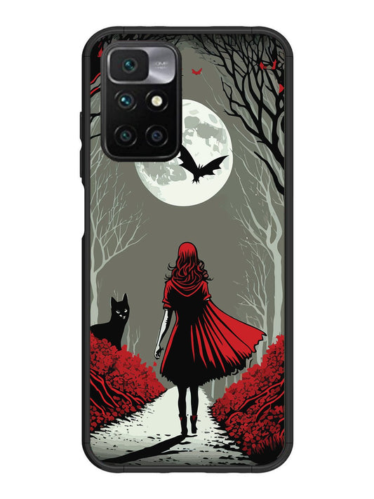Xiaomi Redmi 10 Prime Scarlet Girl in Red Forest
