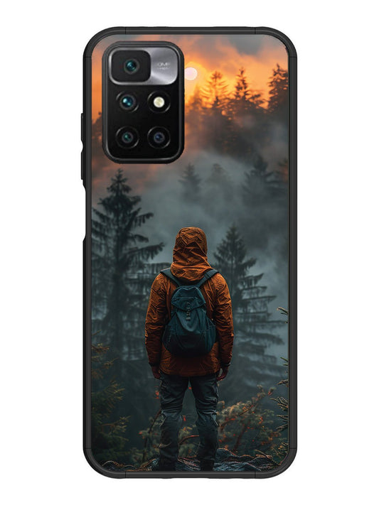 Xiaomi Redmi 10 Prime Alone in Forest