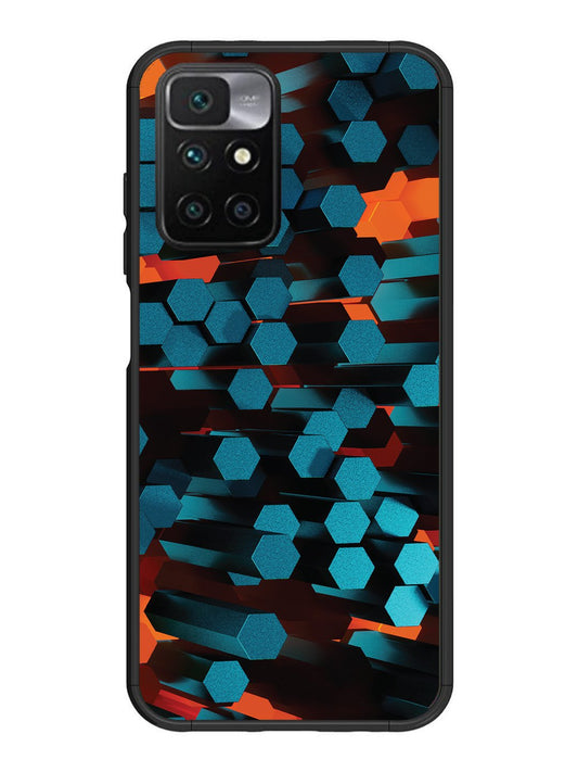 Xiaomi Redmi 10 Prime Hexagon 3D Abstract