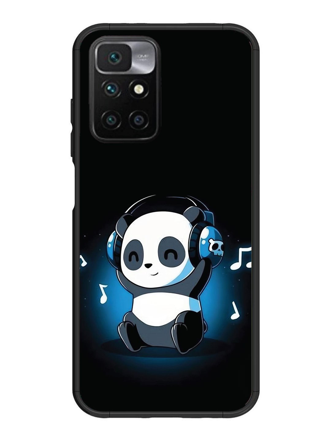 Xiaomi Redmi 10 Prime Panda Listening Music