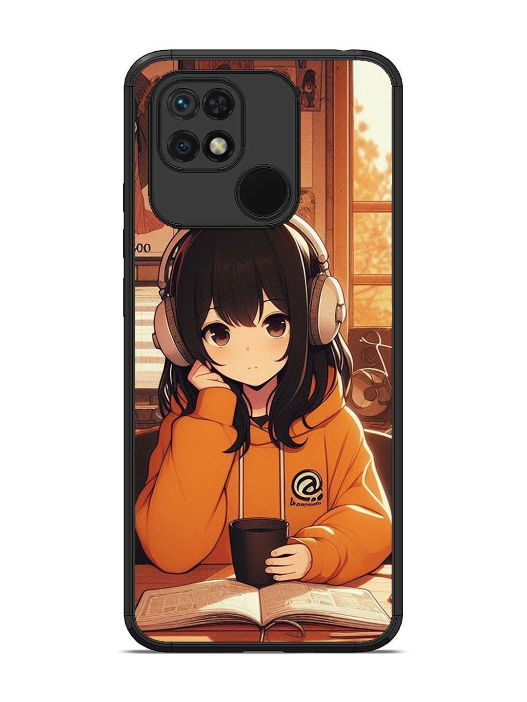 Xiaomi Redmi 10 Cute Girl listening Music