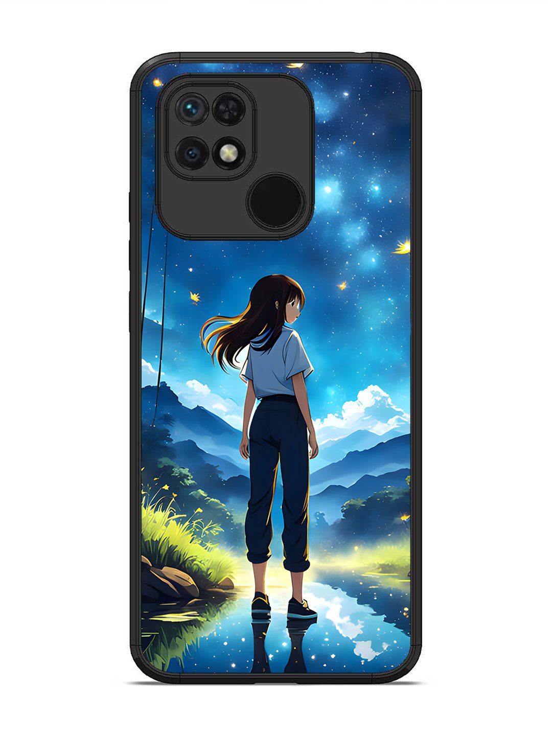 Xiaomi Redmi 10 Girl In Beautiful Forest