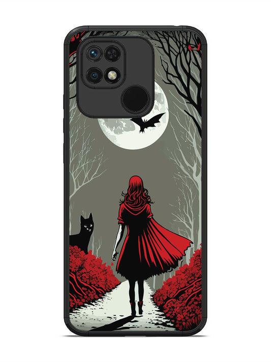Xiaomi Redmi 10 Scarlet Girl in Red Forest