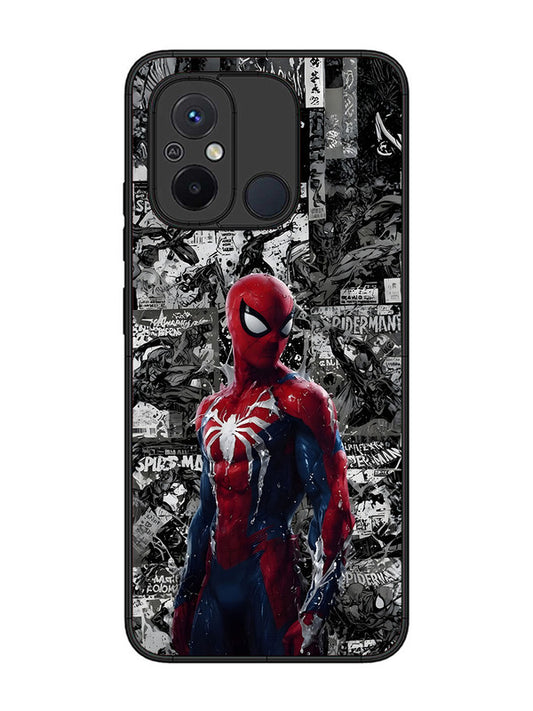 XIAOMI Redmi 12C Spiderman Highlighted on News Paper
