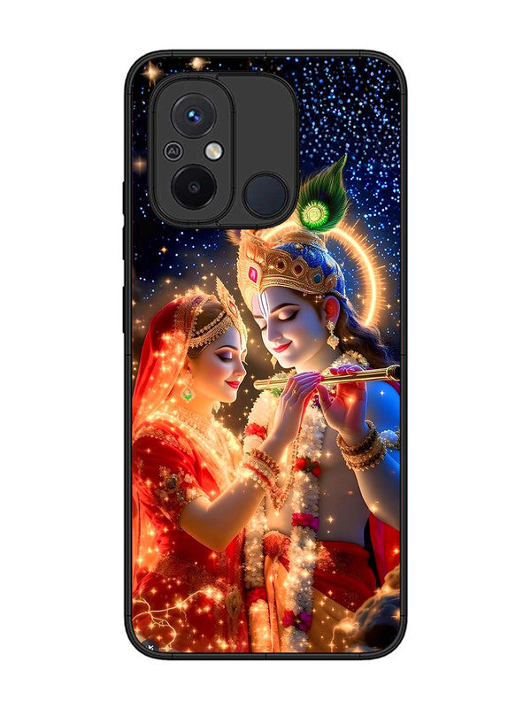 XIAOMI Redmi 12C Radha Krishna posing with flute