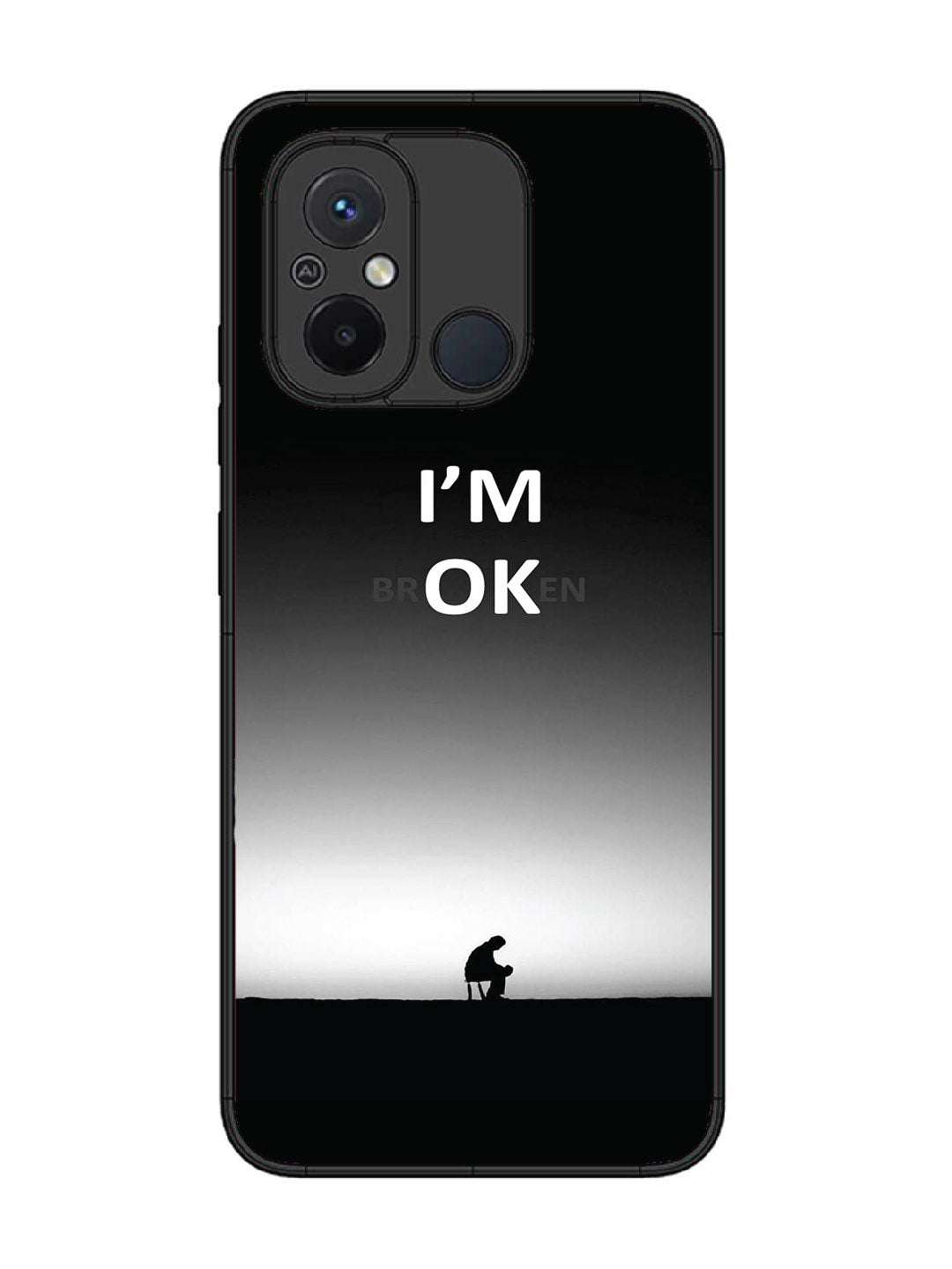 Xiaomi Redmi 12C I'm Broken A man on Chair Alone