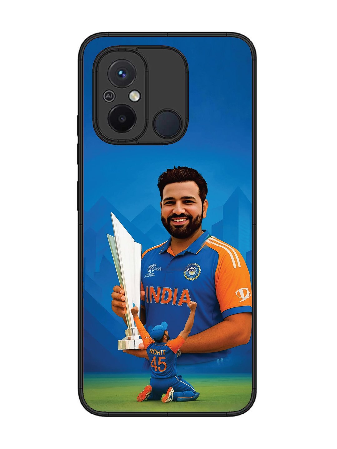 Xiaomi Redmi 12C Rohit Sharma Cricketer