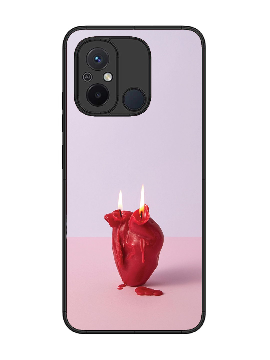 Xiaomi Redmi 12C A Lighted Heart Candle