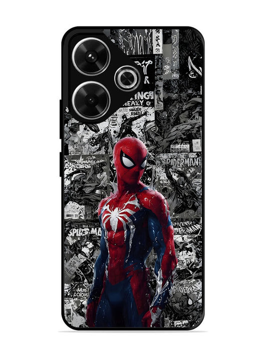 XIAOMI Redmi 13 5G Spiderman Highlighted on News Paper