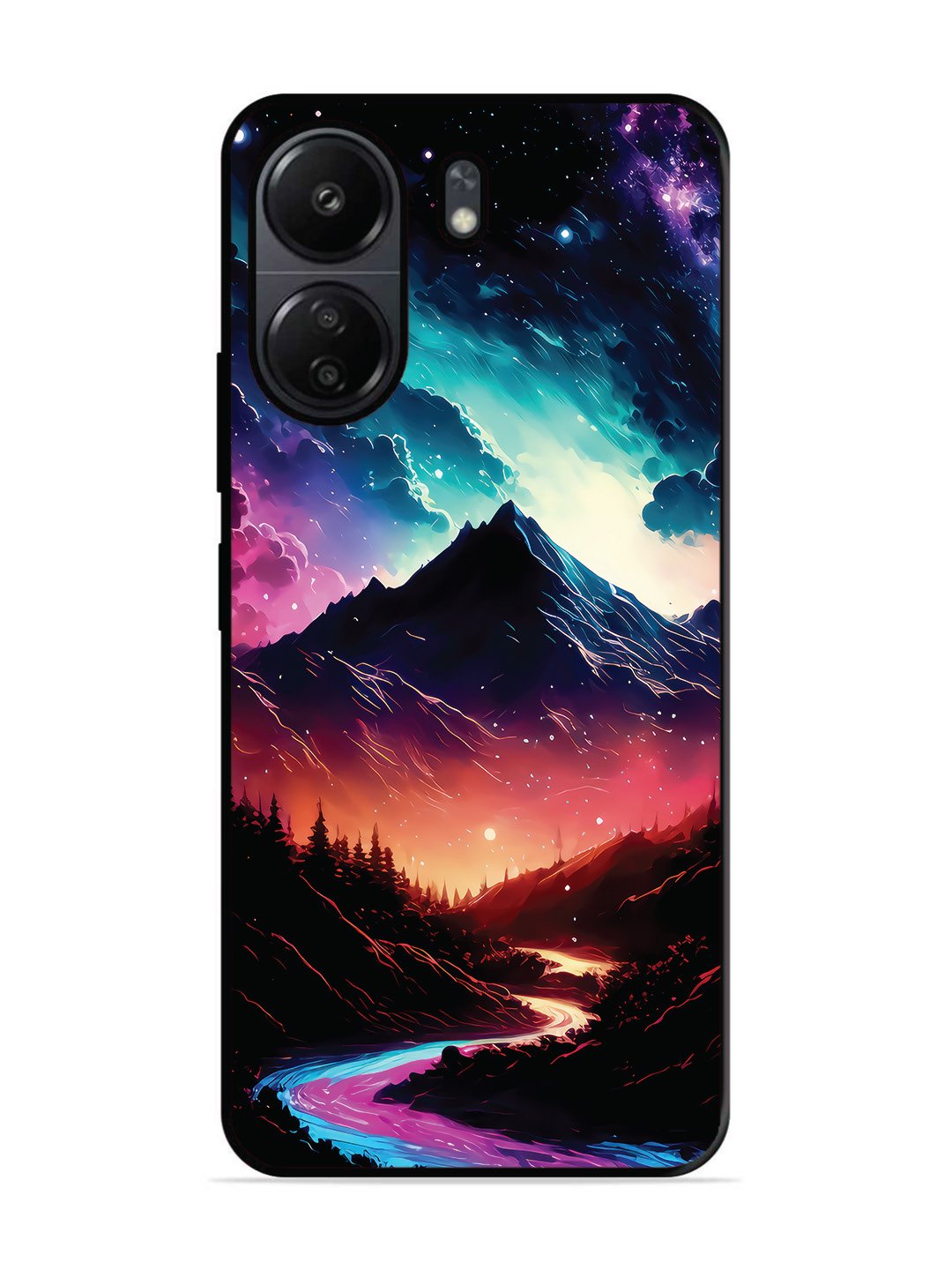 Xiaomi Redmi 13C 4G mountain-valley-Colorful-cloud-at-night