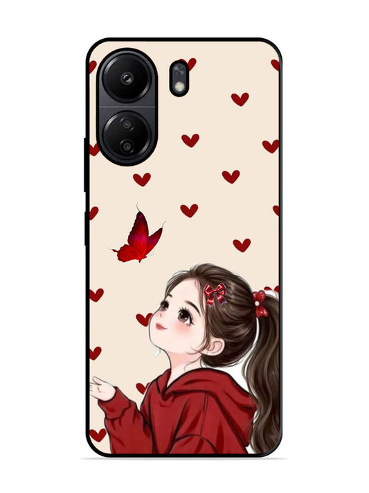 XIAOMI Redmi 13C 4G Beautiful girl with red butterfly