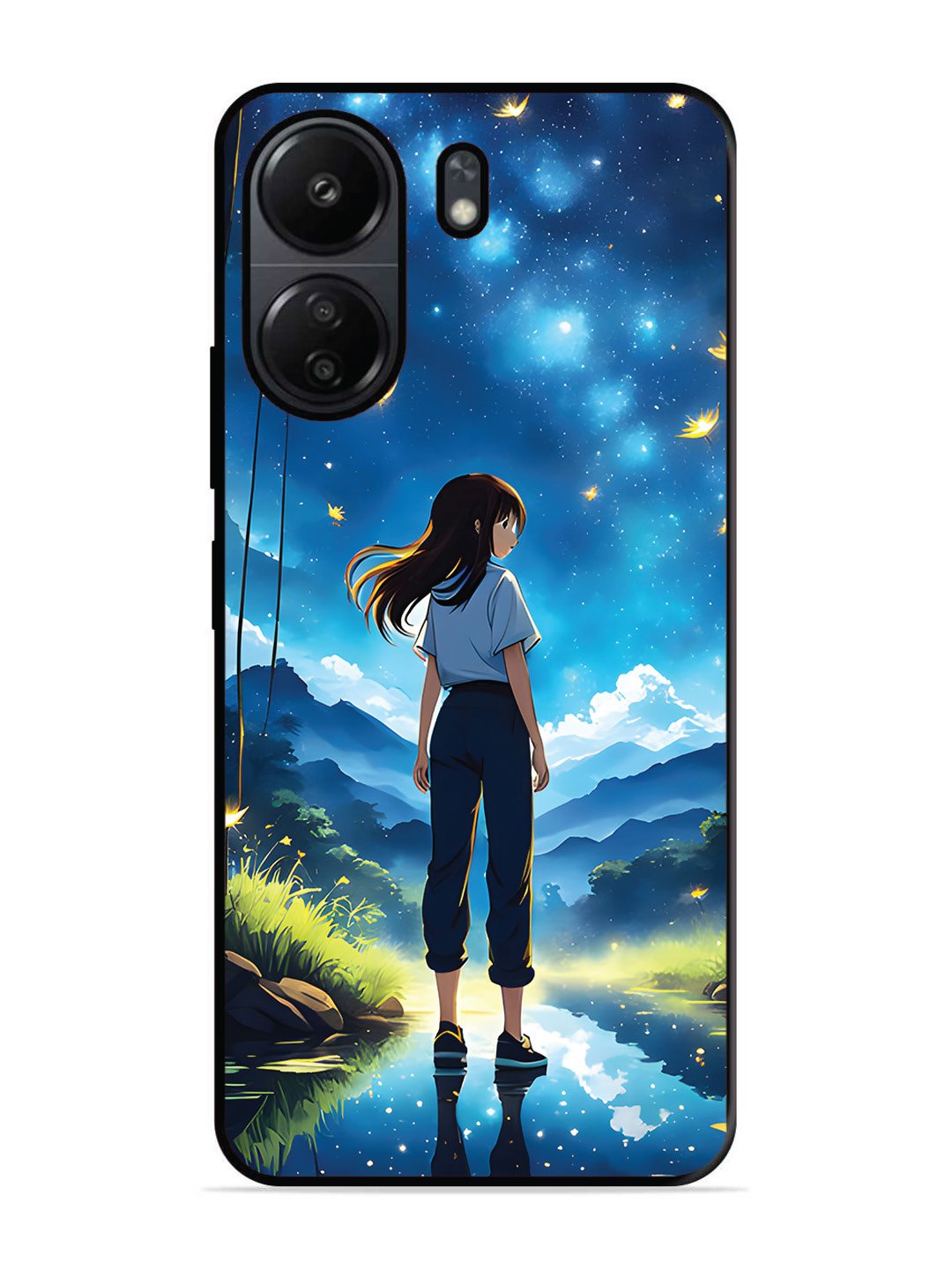 Poco C65 Girl In Beautiful Forest