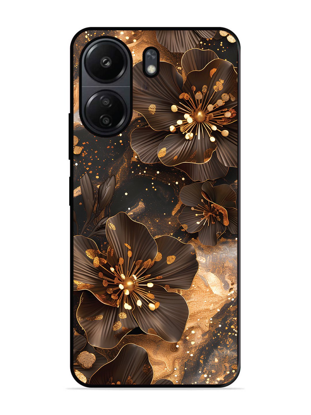 Poco C65 Golden Flowars