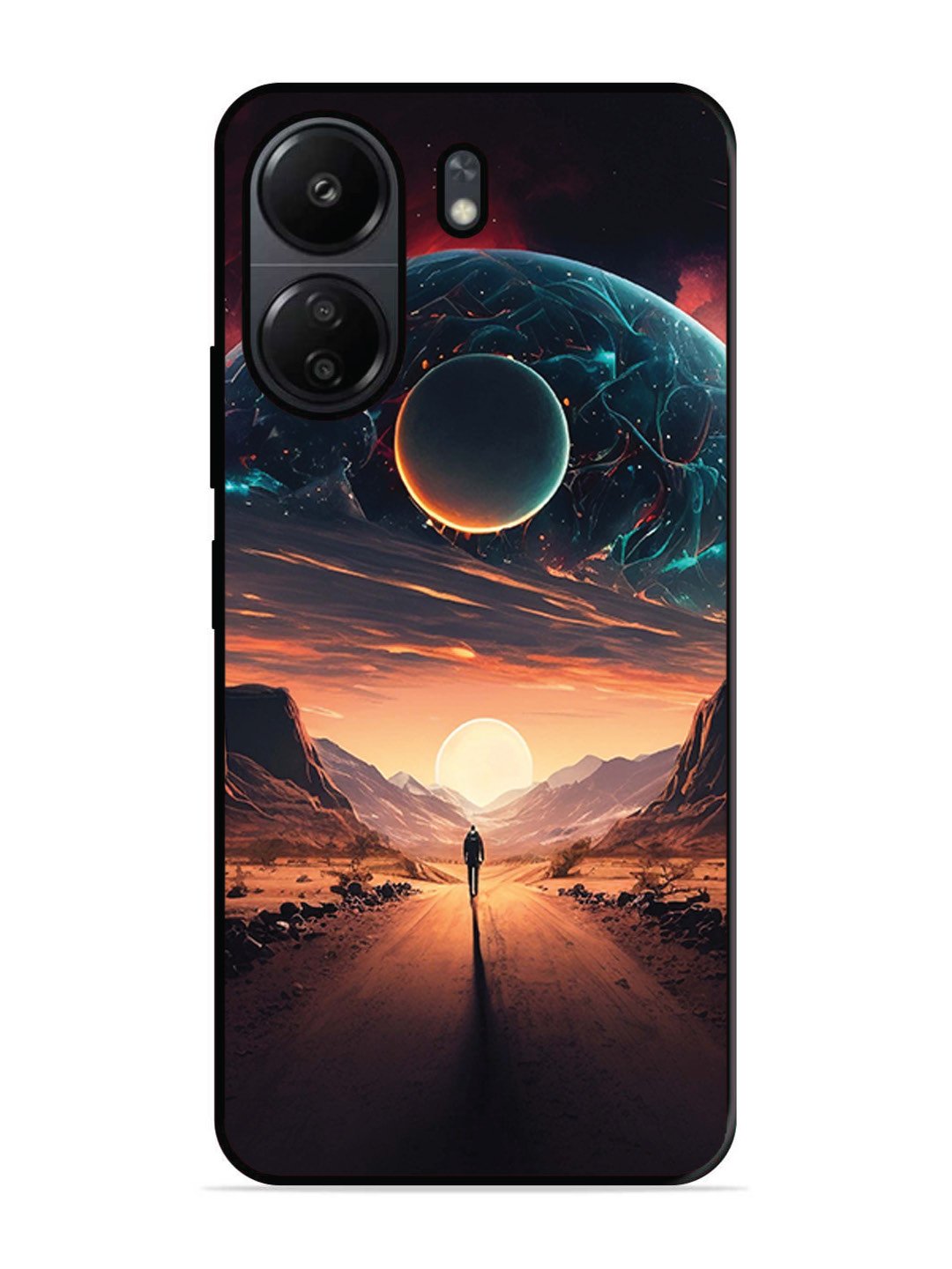 Xiaomi Redmi 13C 4G Sunset with space scene