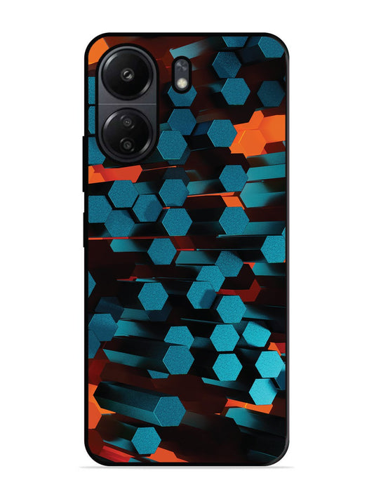 Poco C65 Hexagon 3D Abstract