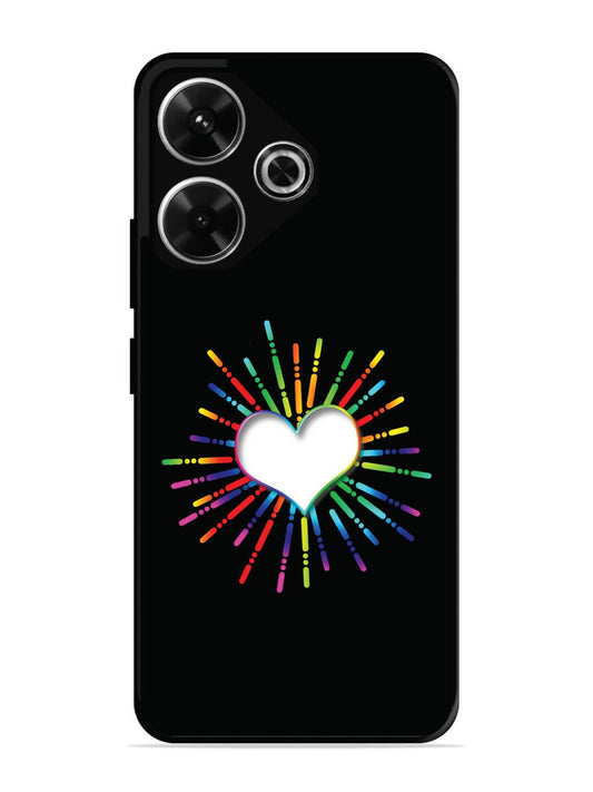 Xiaomi Redmi 13 5G Colourful Heart on Black