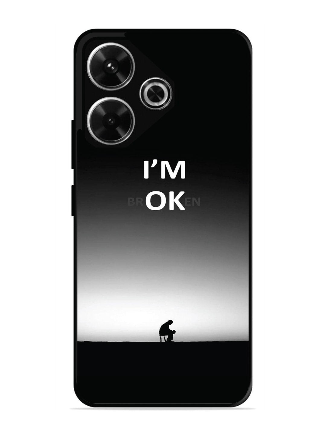 Xiaomi Redmi 13 5G I'm Broken A man on Chair Alone
